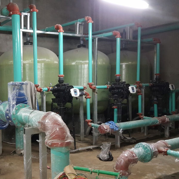 Trạm xử lý nước công suất 3.000m3 lắp đặt tại Goldmark City