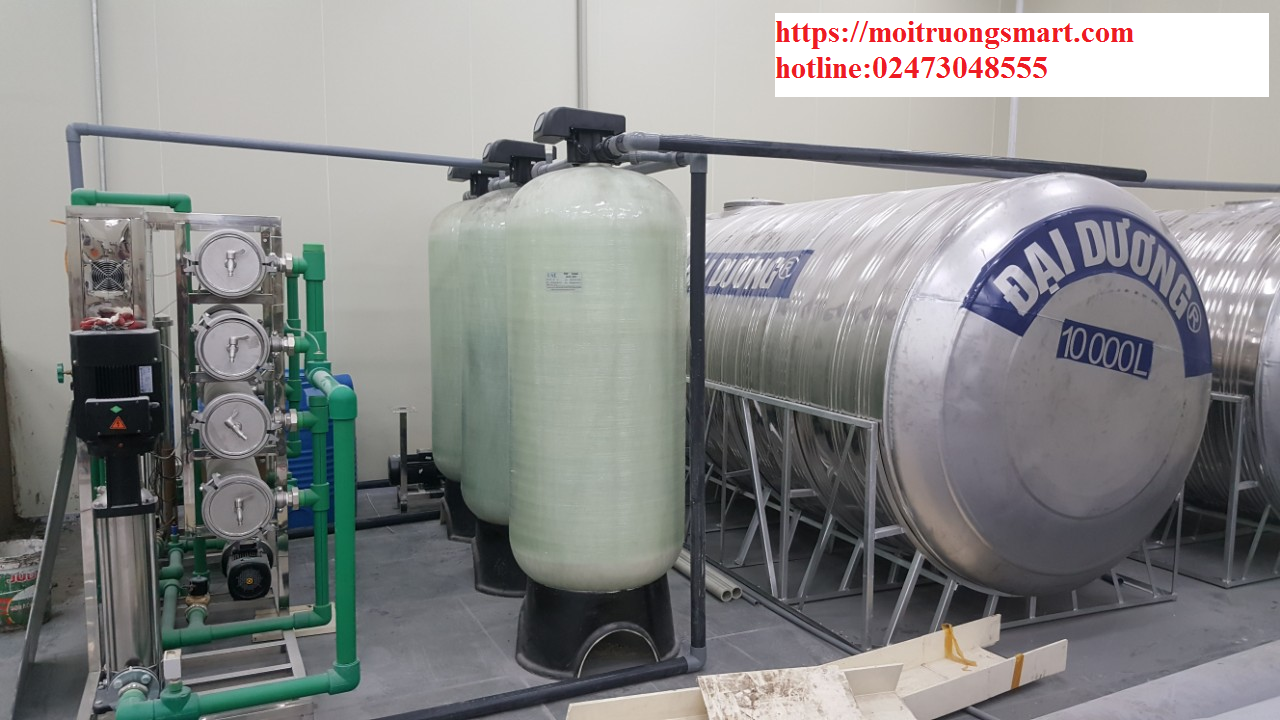 Hệ thống lọc nước RO công suất lọc 5000l/h 