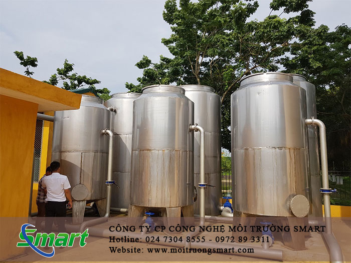 Hệ thống lọc nước sinh hoạt 120m3/ngày đêm